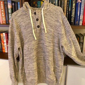 HM L.O.G.G Knit Sweater Hoodie